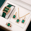 Esmeralda Aurium - Set de 4 joyas de alta calidad