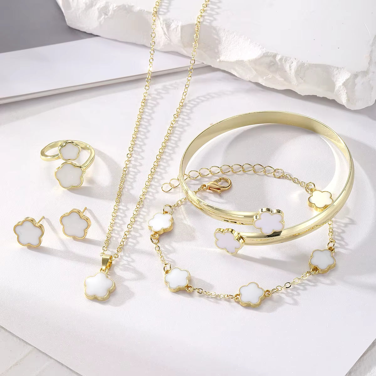Royal Shine Set - Conjunto de 5 joyas de alta calidad