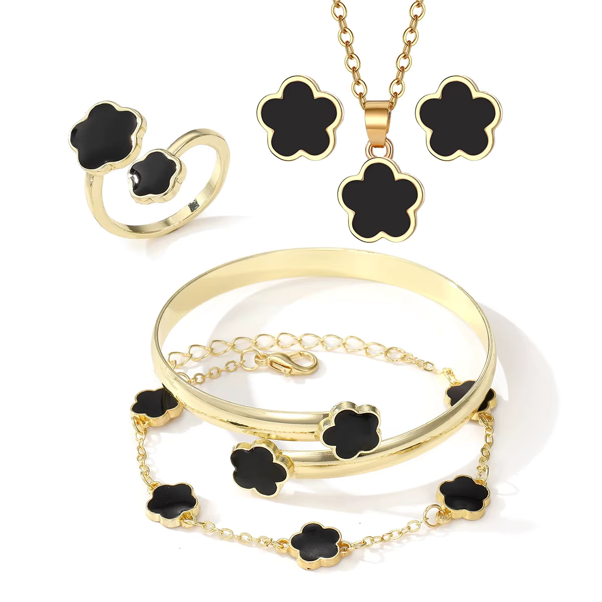 Royal Shine Set - Conjunto de 5 joyas de alta calidad